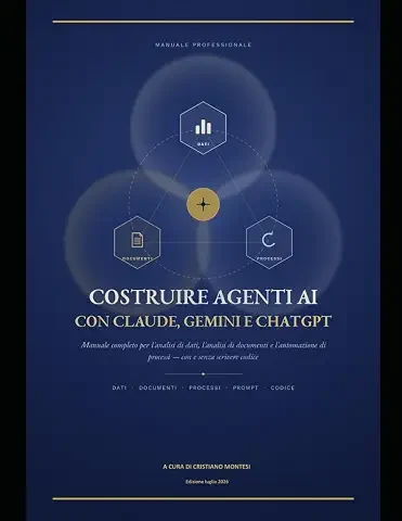 Copertina di Costruire Agenti AI